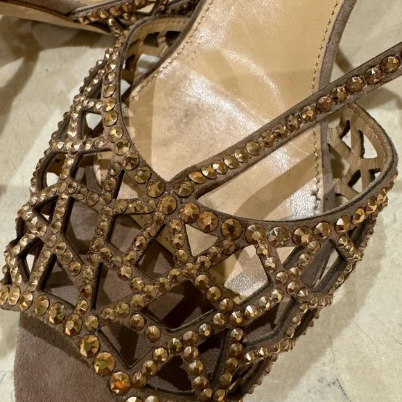 Sergio Rossi Tresor Sandals with crystals - Picture 10 of 13